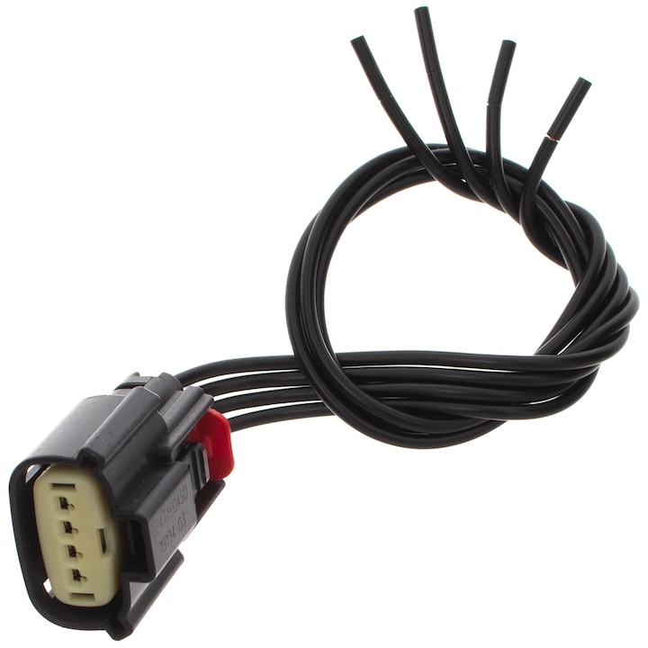 Cablaj cu conector pentru lampa spate 4 PIN, MODECAR, Opel Astra K 2015-, Opel Corsa E 2014-, 30cm