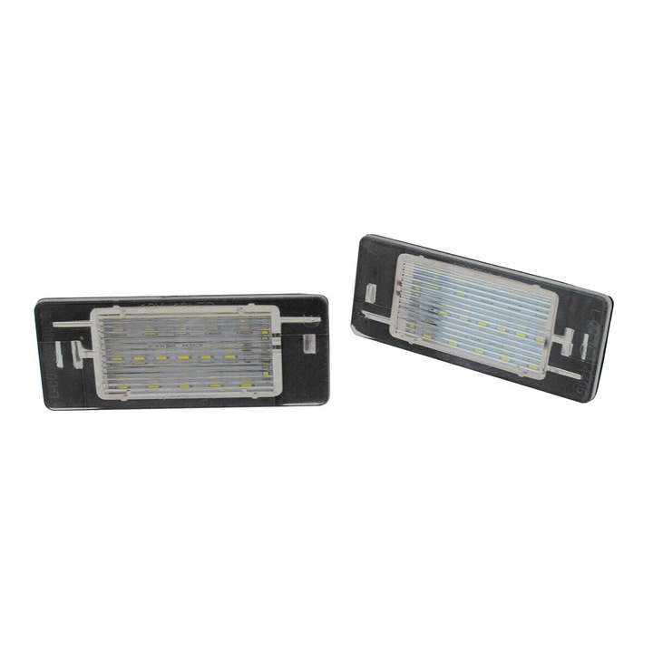 LED светлини за регистрационен номер, MODECAR, Opel Vectra C Kombi 2002-2008 г., к-т 2 бр.