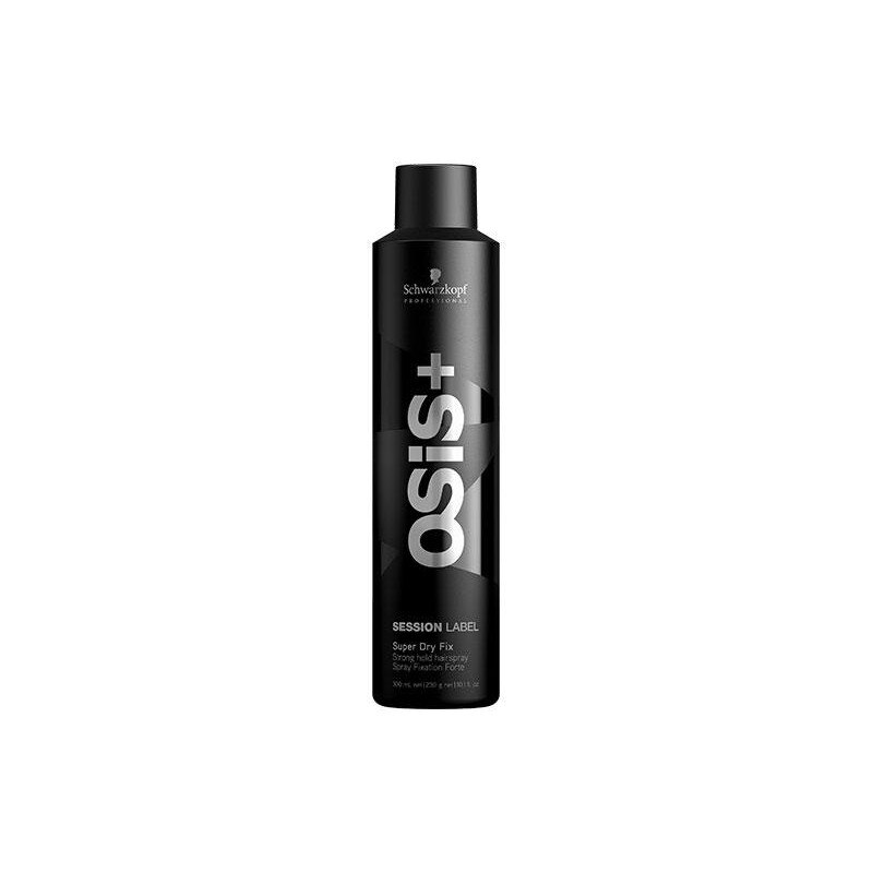 Fixativ cu fixare puternica Schwarzkopf Osis+ Session Label Super Dry Fix 300ml