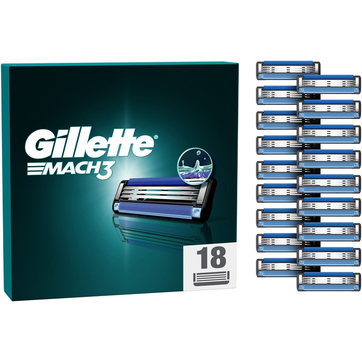 Резерви Gillette Mach3, 18 броя