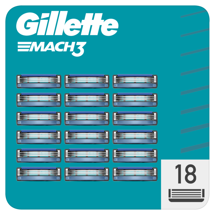 Резерви Gillette Mach3, 18 броя
