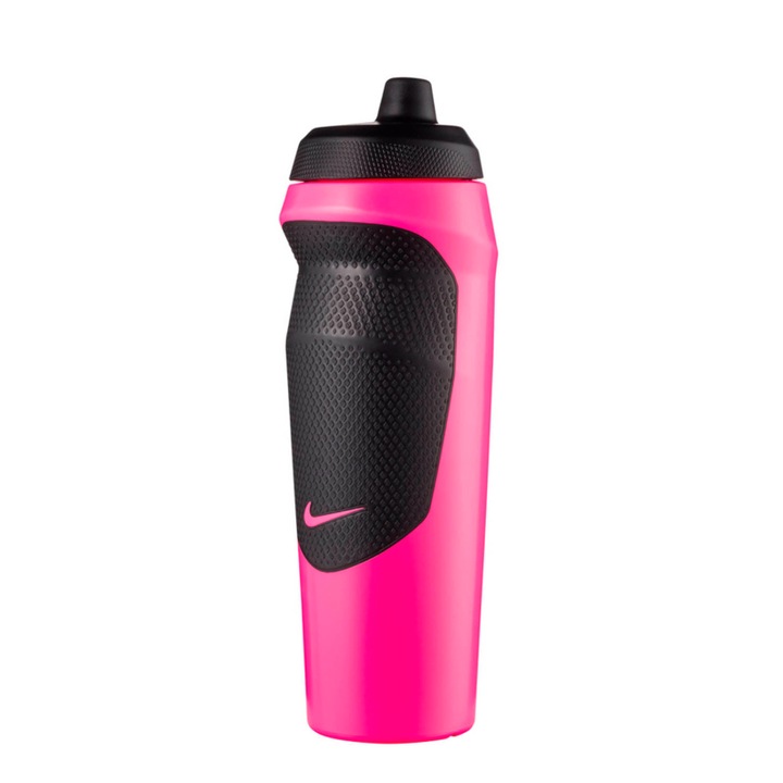 Nike Pink / Black бутилка за спортни тренировки, розова, без BPA, 600 мл