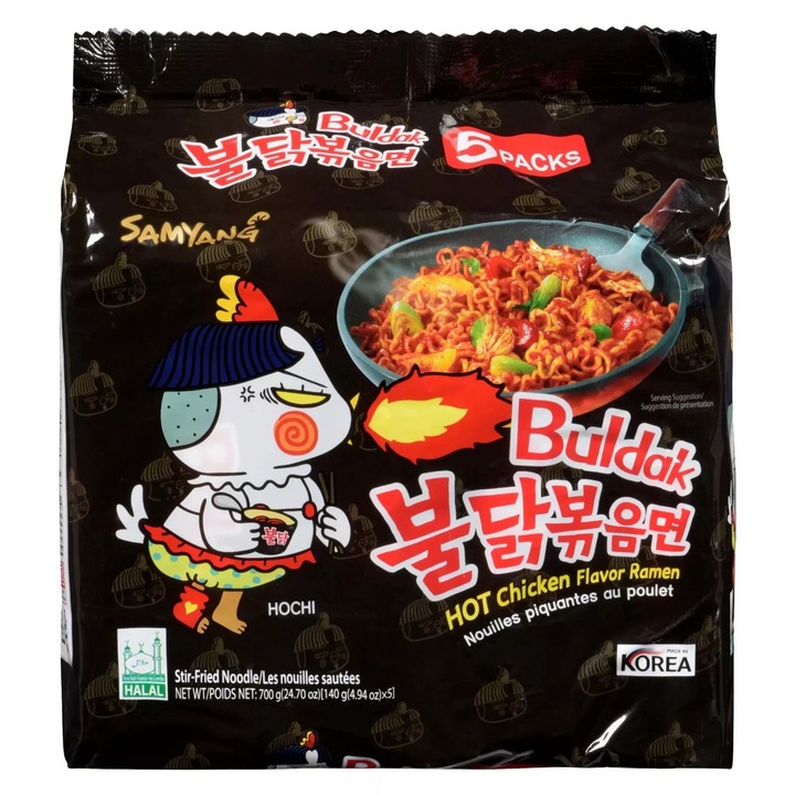 Supa instant Buldak Original 5 pack (5*140g)