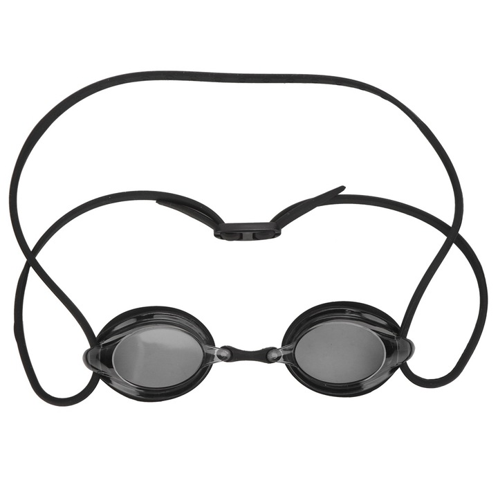 Ochelari de inot pentru adulti, Enforose, anticalcare, ajustabili, negru, set 1x ochelari + 2x accesorii