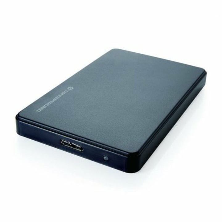 Carcasa pentru Hard Disk Conceptronic GrabnGO Mini, USB 3.0, 2,5", negru