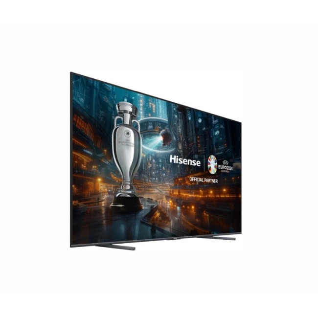 Televizor Hisense 100" E7NQ Pro, 4K Ultra HD 3840x2160, ULED, FALD, Quantum Dot, 144Hz, IPS, HDR 10+, HLG, Dolby Vision IQ, Dolby Atmos, Smart TV, WiFi 5GHz, WiFi Direct, BT, Anyview Cast, 4xHDMI, 2xUSB, LAN, CI+, DVB-T2/C/S2, Negru 100E7NQ_PRO