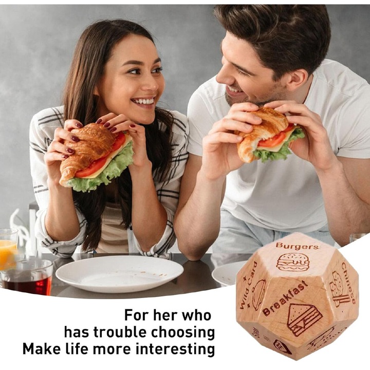 Zar pentru decizii alimentare, Stnqtsrv, 12 optiuni, lemn