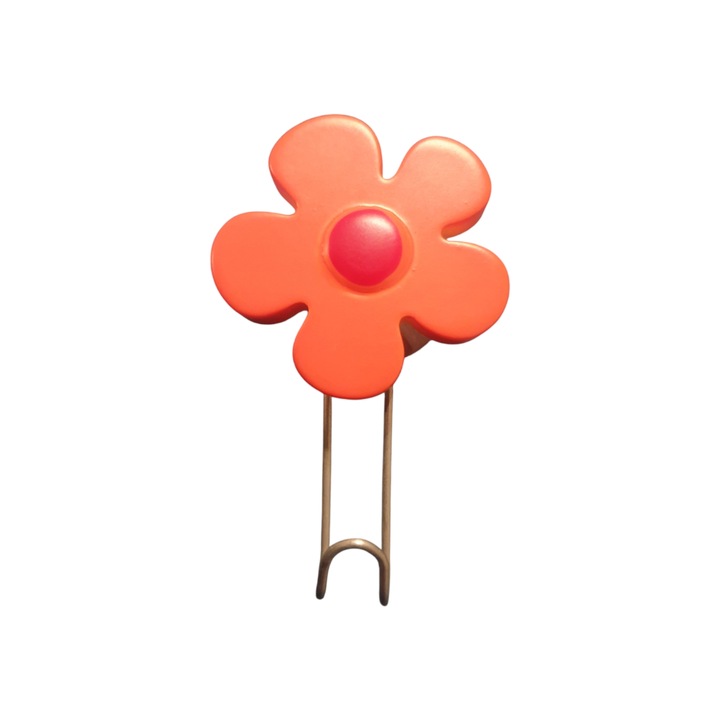 Ruhaakasztó, Metafranc, narancssárga margaréta, tapadókoronggal