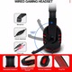 Kit Gaming 4 in 1, Noonedibs, TF800, DPI 1200, Tastatura, Mouse, Casti, Mousepad, RGB, taste iluminate cu LED curcubeu, negru/rosu