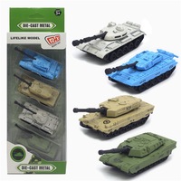 Set 4 tancuri militare 1:64, machete militare aliaj, turela rotativa 180°, modele Leopard 2A6, T55, T99, RX132, jucarie pentru copii 6+ ani