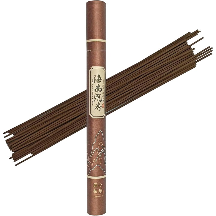Organikus illatos rudak, Hainan agarwood, 10,5 cm, szoba légfrissítő készlet