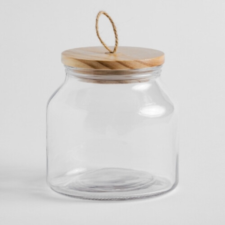 Container glissi, transparent, Cutie zahar, 3400 ml