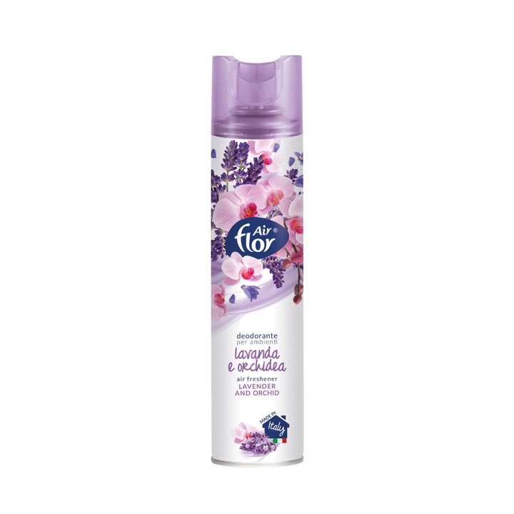 Odorizant Spray cu Parfum de Lavanda si Orhidee, Air Flor, 300 ml