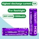 Akkumulátor 14500 Vapcell H10 1000 mAh, kisülési áram 10A, feszültség 3,7V, lapos tetejű