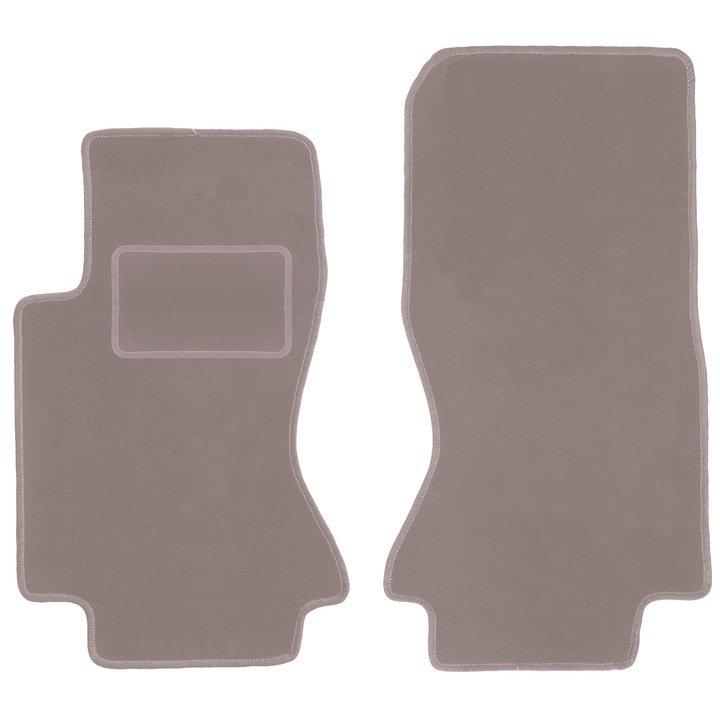 Bézs első autószőnyeg szett, kompatibilis Jaguar S-Type X204 (2002-2008)