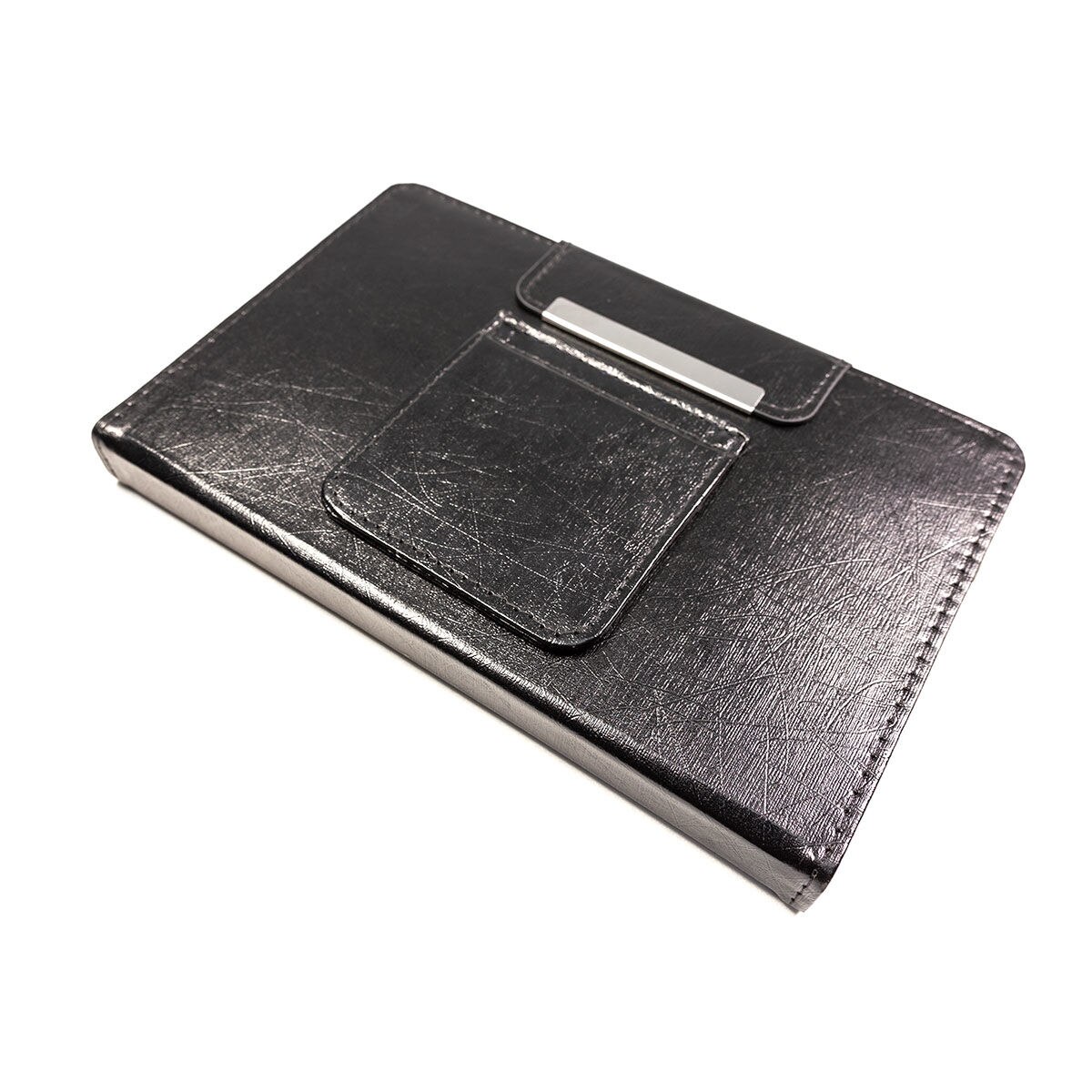 Husa tableta Talius CV-3005, negru-gri, tastatura Qwerty spaniola, 7"-8"