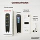 Translator Inteligent Bidirectional MIANDREE®, Traduce in 112 Limbi, Traducator WIFI, Traducere Vocationala, OCR, Dispozitiv 2in1 cu Functie de MP3 Player, Dictionar, Ecran Tactil, Wi-Fi, Bluetooth, Functie Scanare si Reportofon, Negru