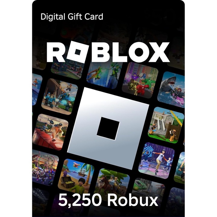 Credit Roblox Digital Gift Card 5250 Robux