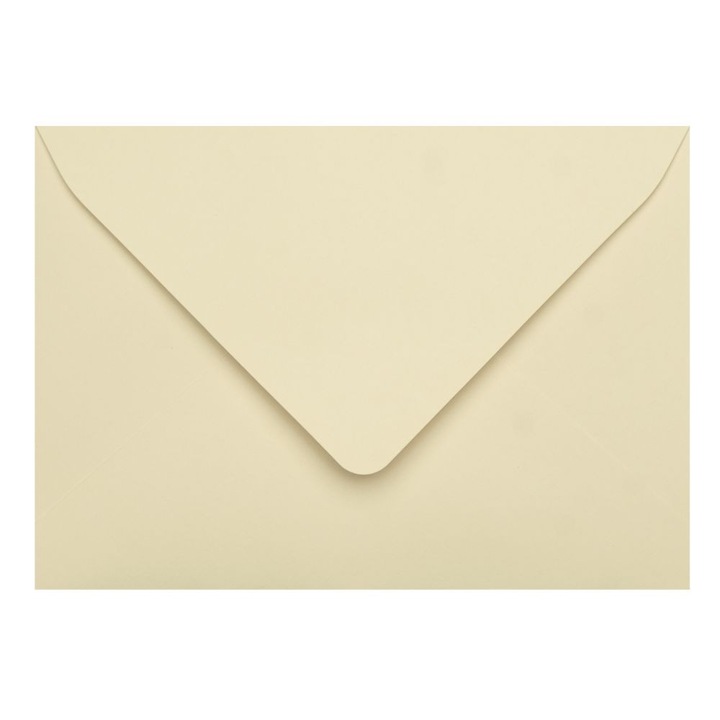 25 darabos i8 boríték szett, bézs, 120g, 133x184 mm, V-alakú fül ragasztó nélkül, esküvői és keresztelői meghívókhoz, rendezvények papírkellékeihez