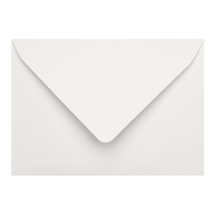 25 db I8 boríték szett, törtfehér, 120g, 133x184 mm, V-alakú fül ragasztó nélkül, esküvői meghívókhoz, keresztelőhöz, rendezvények papíráruihoz