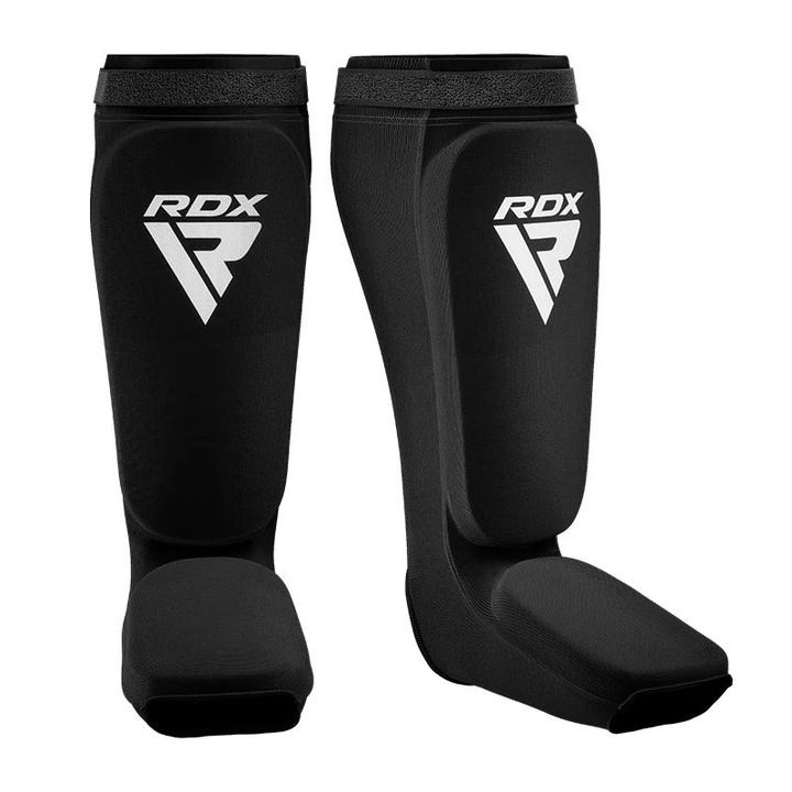Protectie pentru tibie RDX SIB certificat OEKO-TEX® Standard 100, negru/Alb, M