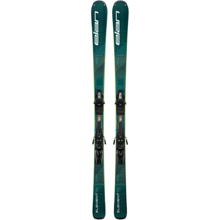 Schiuri Elan Element 76 RS LS, cu legaturi Elan ESP 10.0 GW, unisex, 120 cm, verde