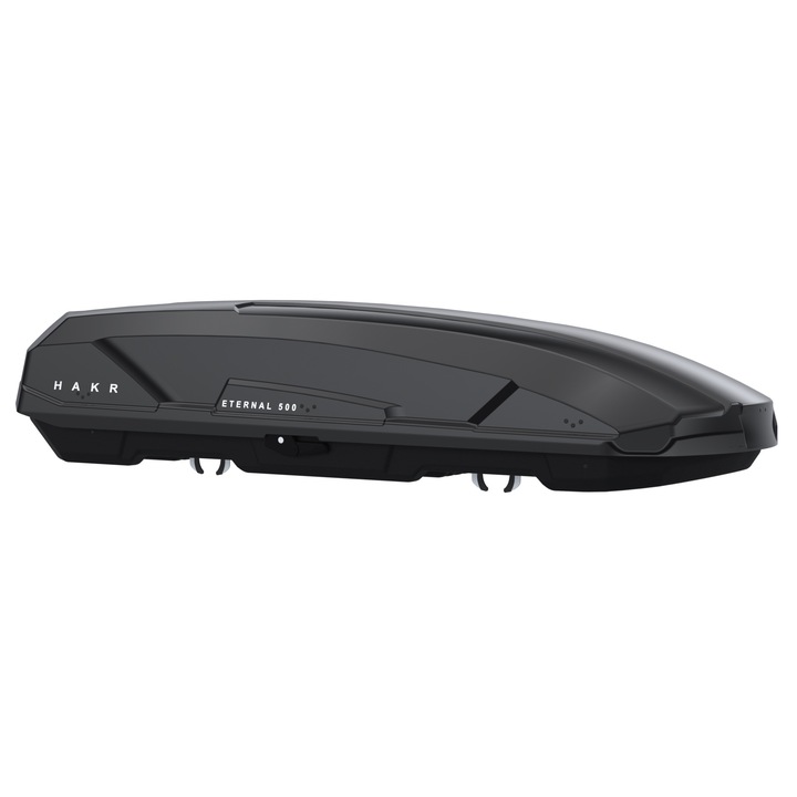 Кутия за багаж Hakr Eternal 500 Glossy Black, 207x87x44 см, 500 литра