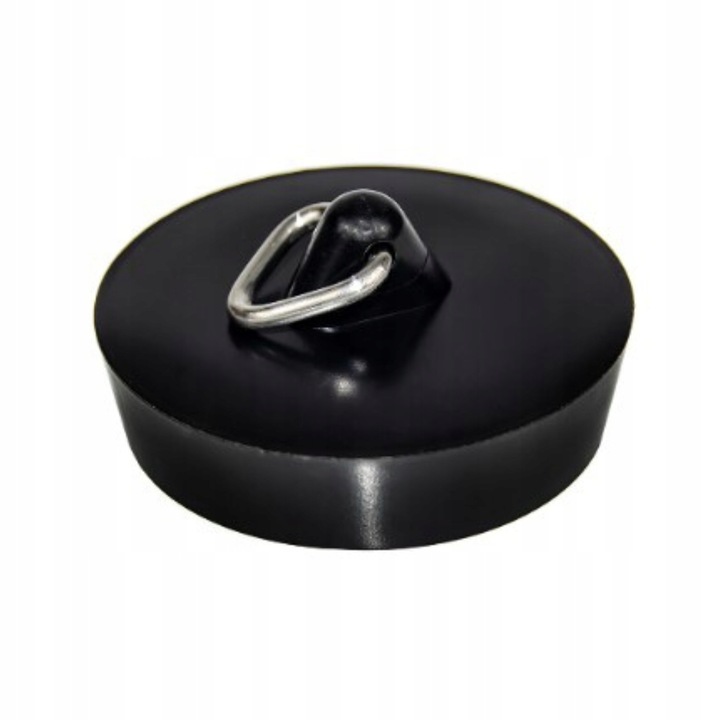 Тапа за мивка черна JIMTEN, пластмасова, за сода и вана, 38 мм