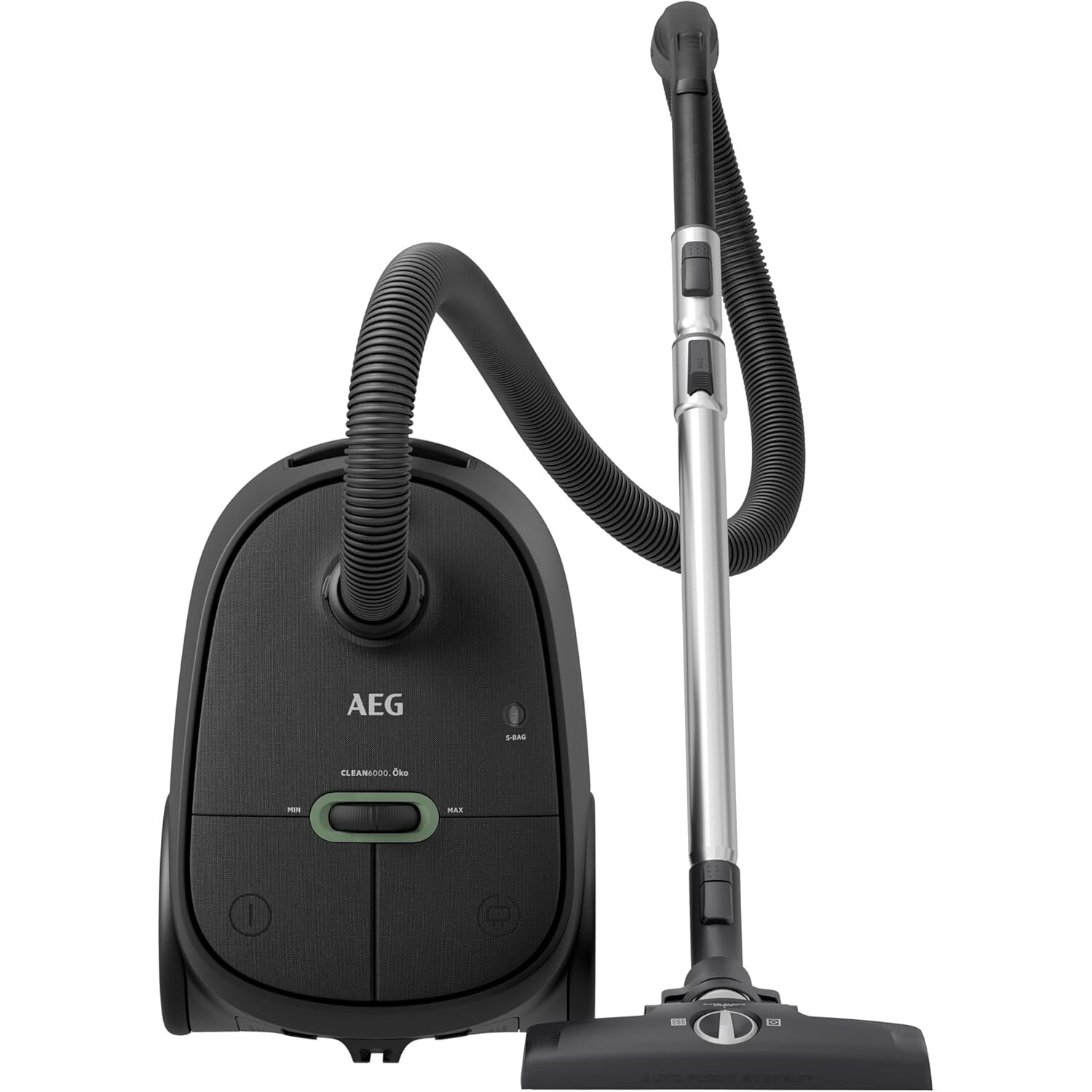 アブNO6000 Прахосмукачка с торба AEG 6000 AB61C1OKO, висока всмукателна