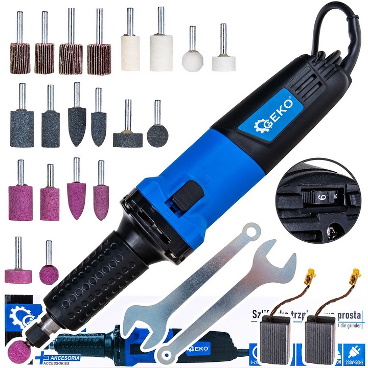 Polizor drept, 700 W, 6 mm, Geko G81226