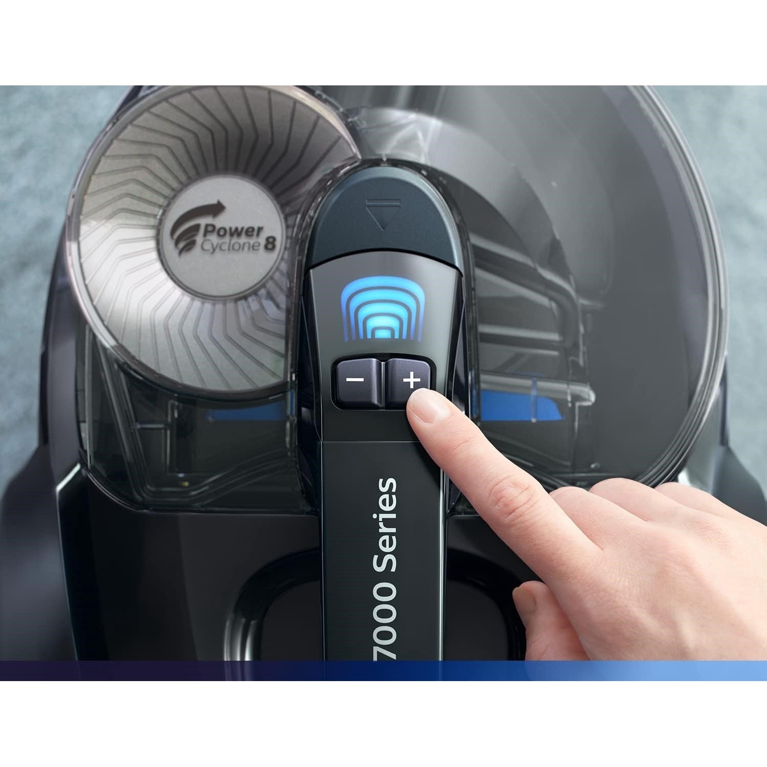 Aspirator fara sac Philips PowerPro Expert ‎FC9741/09, capacitate 2 l, A+++, 900 W, negru
