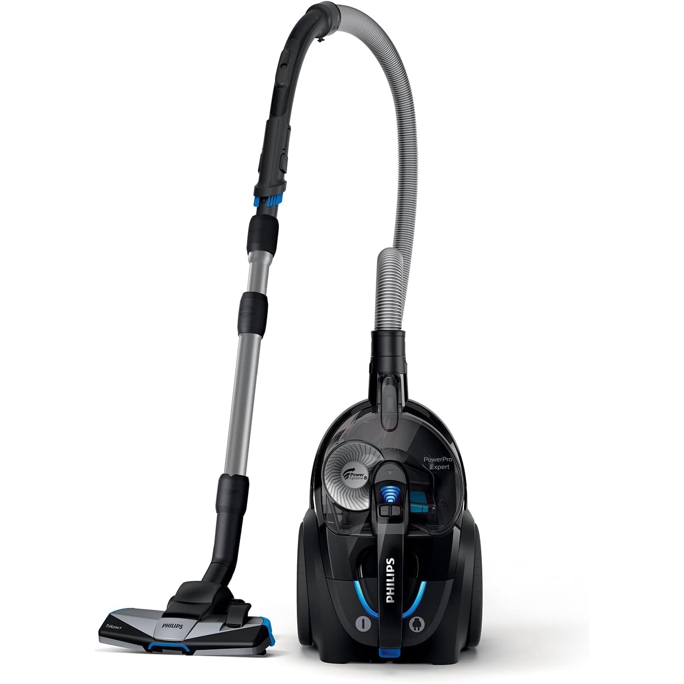 Aspirator fara sac Philips PowerPro Expert ‎FC9741/09, capacitate 2 l, A+++, 900 W, negru