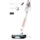 Aspirator vertical fara fir LEVOIT LVAC 200, Autonomie 50 Min, Iluminare LED, 180W, Container 0.75 L, Filtru HEPA 5 Stadii, ALB-GOLD