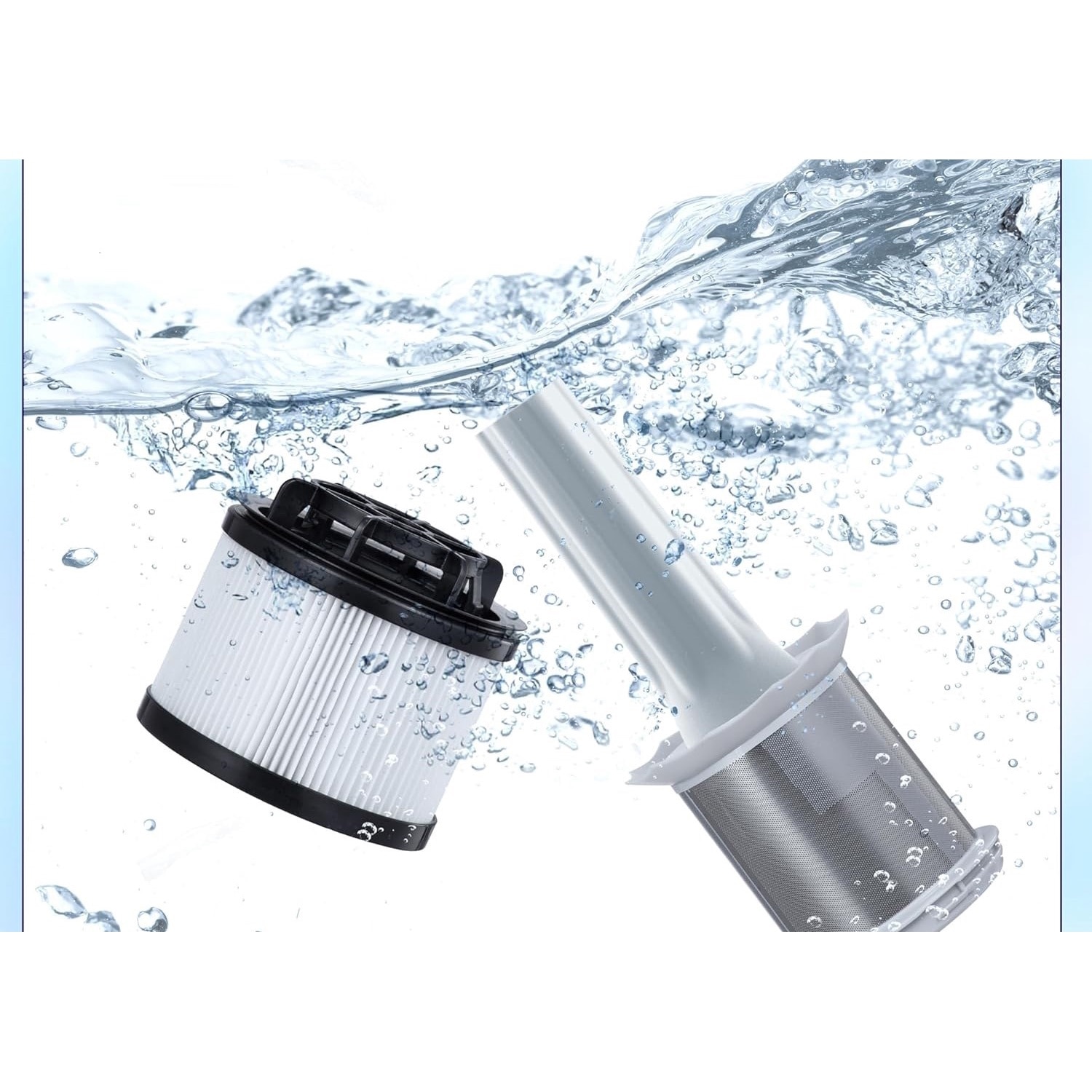Aspirator vertical fara fir LEVOIT LVAC 200, Autonomie 50 Min, Iluminare LED, 180W, Container 0.75 L, Filtru HEPA 5 Stadii, ALB-GOLD