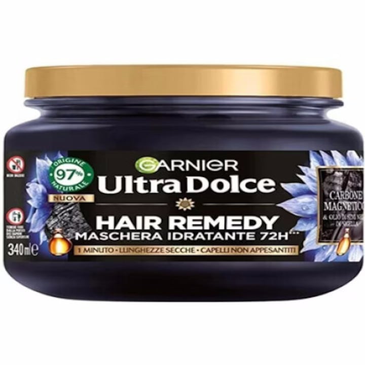 Masca Garnier Ultra Dolce carbune 340 ml