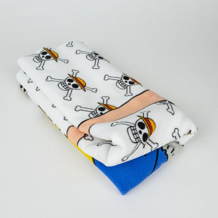 Кърпа One Piece Luffy, 140x70см, многоцветна