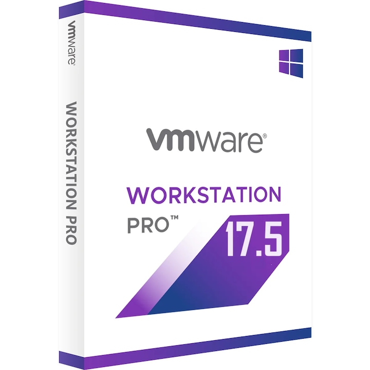 VMware Workstation 17.5 Pro, 1 felhasználó, Windows