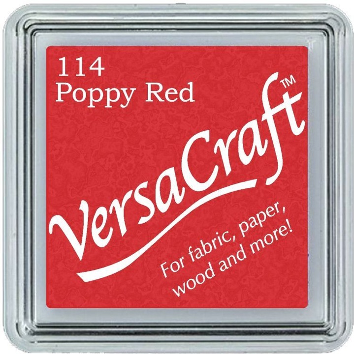 Versacraft festékpárna kicsi - Pipacspiros