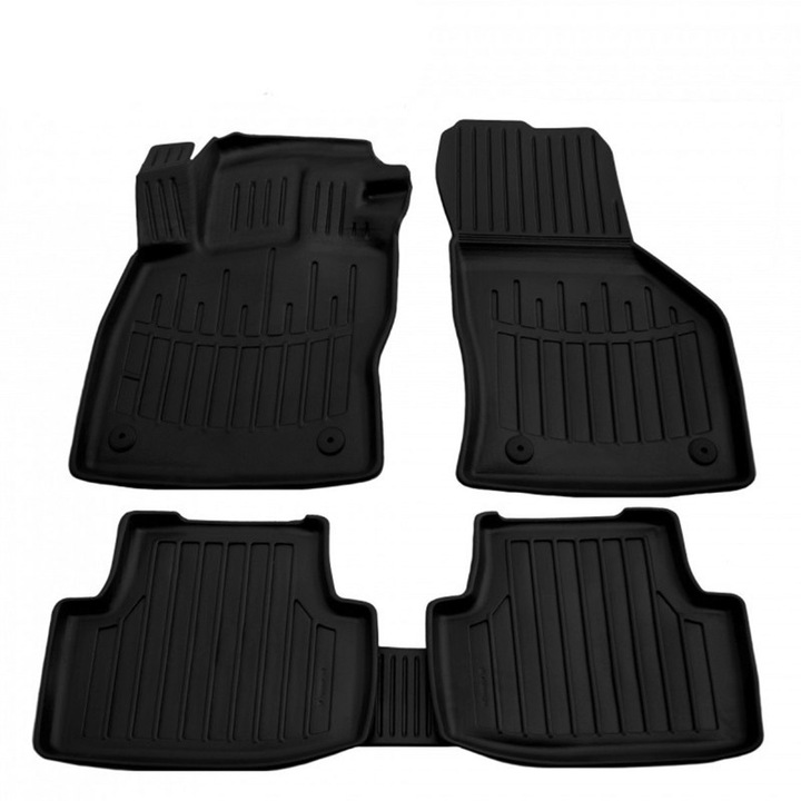 Set Covorase Auto Cauciuc Pentru Volkswagen Passat B8 (2014-), 5 piese