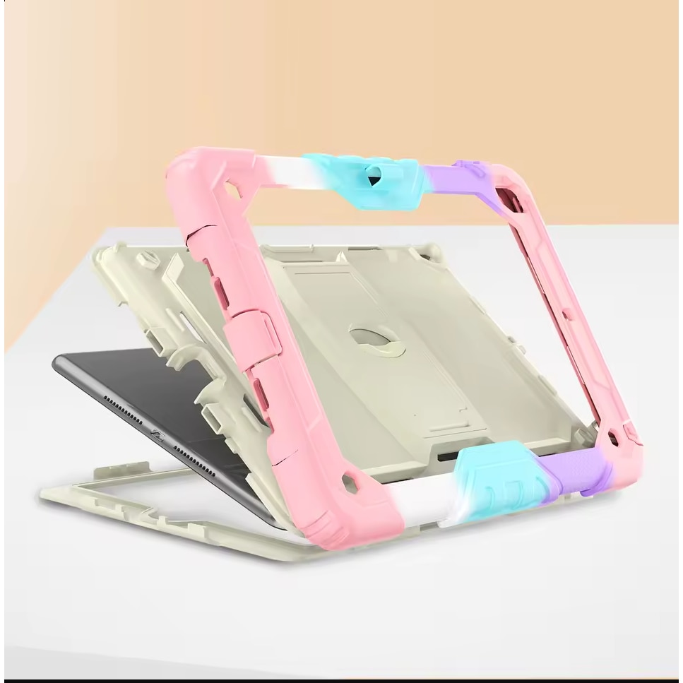 Etui pentru iPad Pro 10.5"/Air 3, rezistent la socuri, suport incorporat, colorat