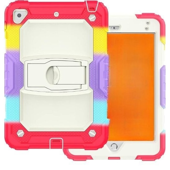 Etui pentru iPad 10.2" (2019/2020/2021) cu suport si curea, colorat