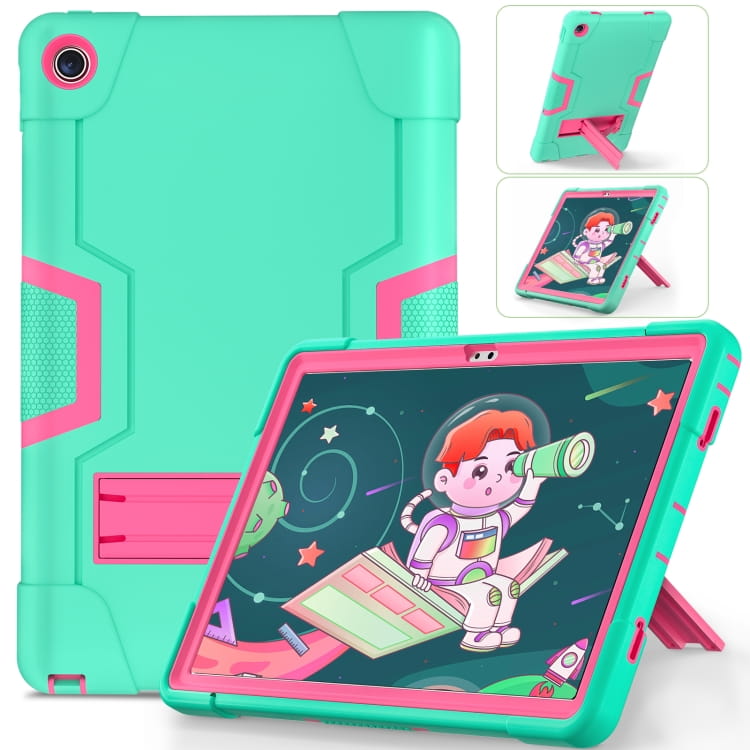 Etui pentru tableta Samsung Galaxy Tab A8 (X200) 10,5", verde, cu suport, constructie rezistenta