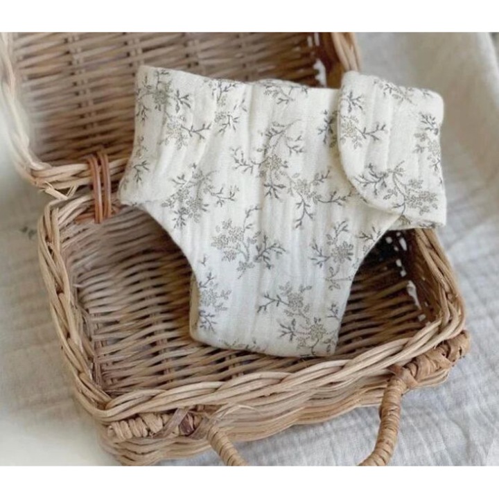 Пелена за кукли Gloria, Przytullale, бежова, 38 см