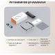 Ochelari de traducere inteligenti, Bluetooth 5.3, interpretare in 138 de limbi, standby 6H ultra-lung, lentile anti-lumina albastra, control tactil inteligent, telecomanda pentru fotografie, aur