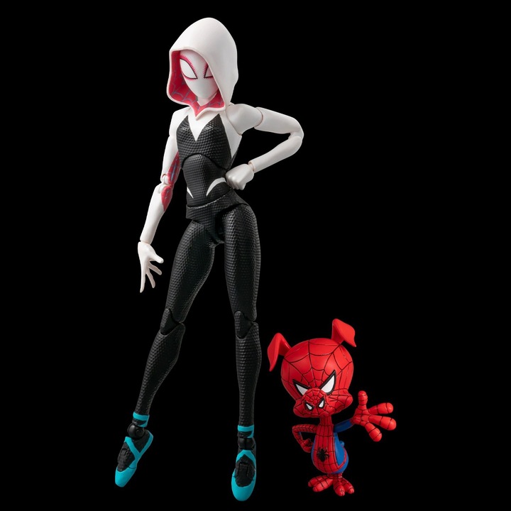 Комплект фигурки Gwen + Spider-Ham, 16 см, PVC, за момчета