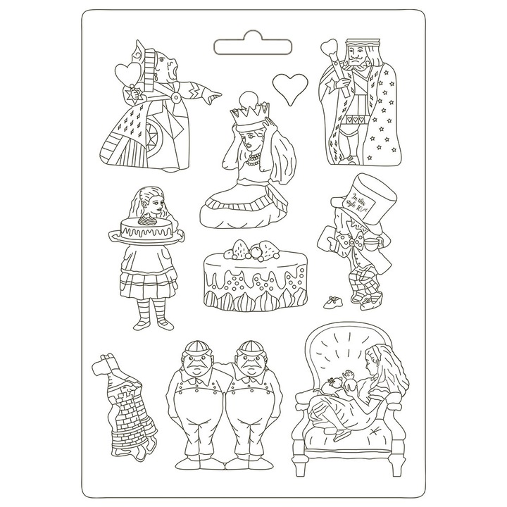 Forma PVC moale A4 - King Alice -