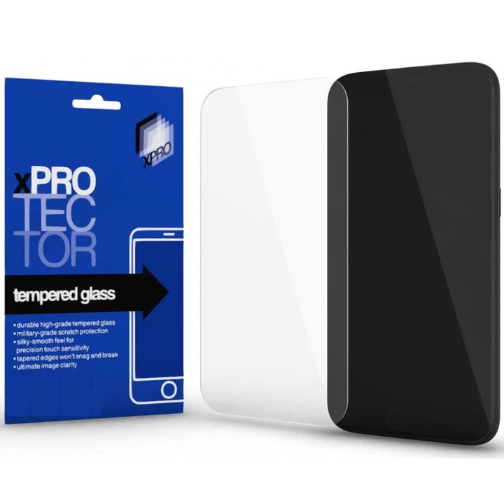 Folie protectie telefon Honor 200 Pro, Xpro, sticla securizata, 0.33mm, Transparenta