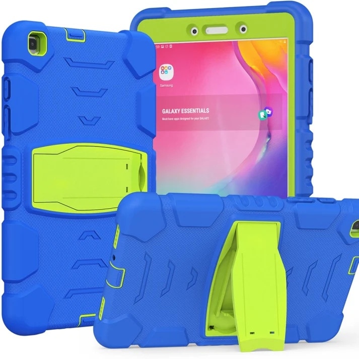 Husa pentru Samsung Galaxy Tab S6 Lite 10.4", albastru, cu suport ajustabil