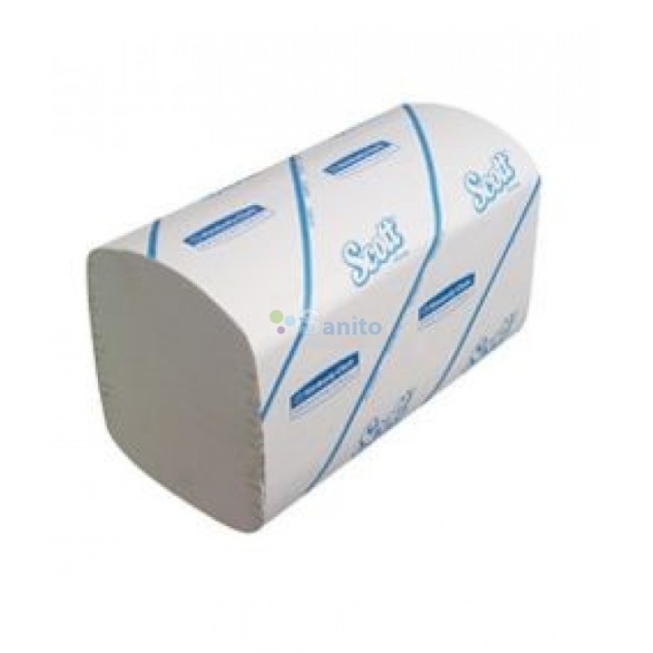Kimberly-Clark Scott Performance Összehajtható Törlőkendő Csomag, 15 doboz, 1 rétegű, 21 x 21.5 cm, 274 db / csomag