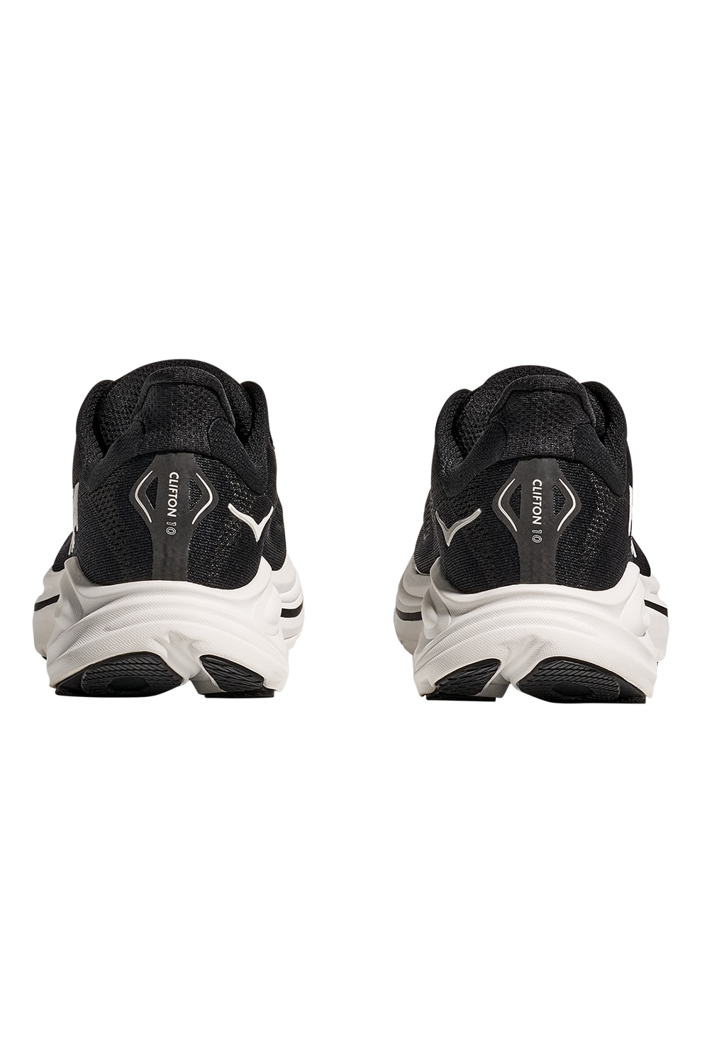 Hoka, Pantofi Clifton 10 cu logo pentru alergare, Alb, Negru, 13 - eMAG.ro